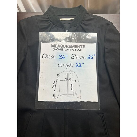 Twelfth Street by Cynthia Vincent Jacket Womens Small Wool Zip Bomber Style 5042 - Picture 12 of 12